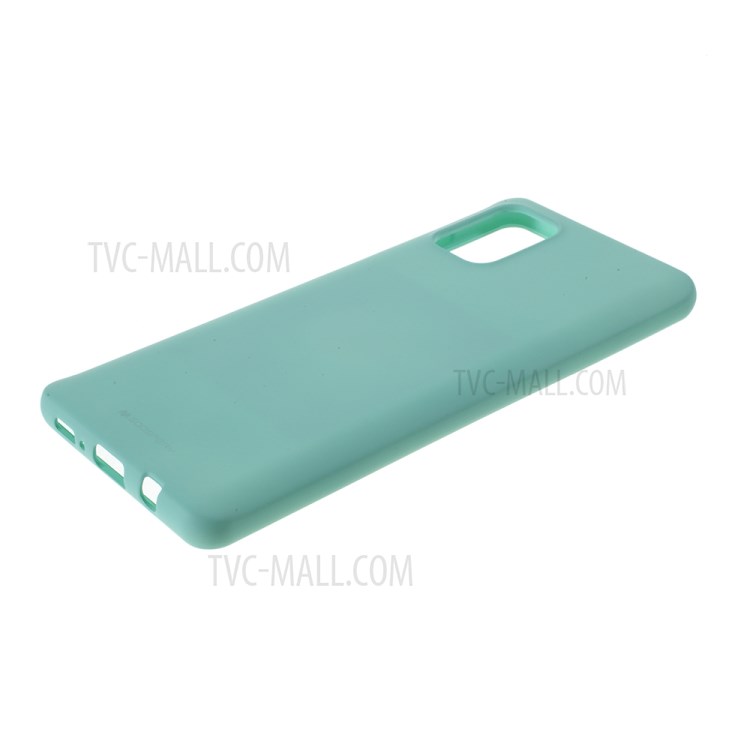 MERCURY GOOSPERY Soft Feeling Series Matte TPU Back Phone Case for Samsung Galaxy A71 - Baby Blue-4