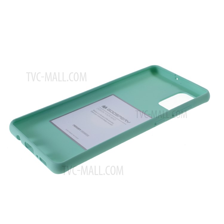 MERCURY GOOSPERY Soft Feeling Series Matte TPU Back Phone Case for Samsung Galaxy A71 - Baby Blue-5