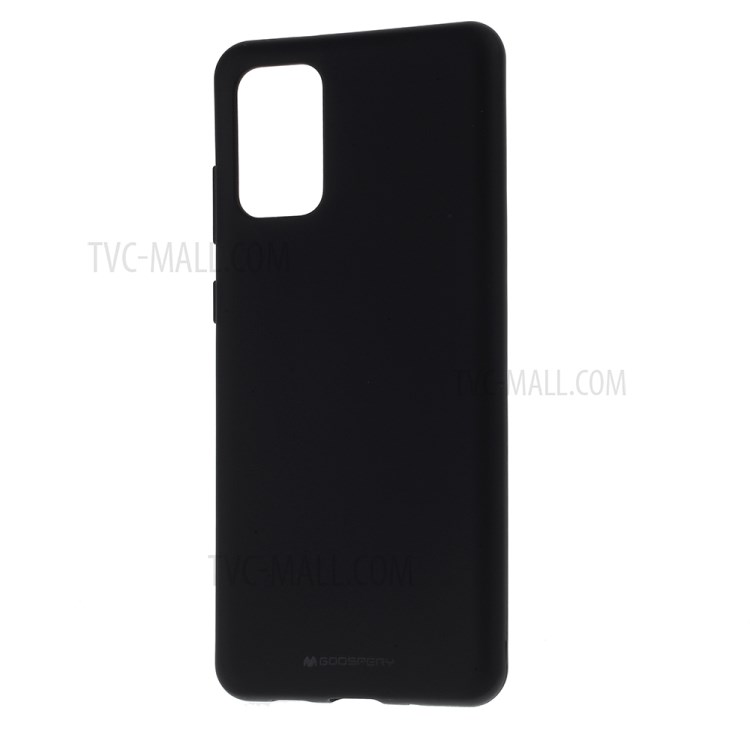 MERCURY GOOSPERY Matte TPU Mobile Phone Shell Covering for Samsung Galaxy S20 Plus - Black-2