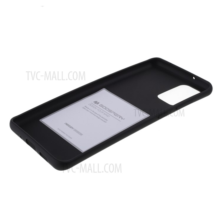 MERCURY GOOSPERY Matte TPU Mobile Phone Shell Covering for Samsung Galaxy S20 Plus - Black-7