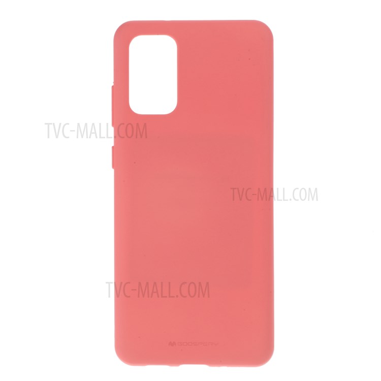 MERCURY GOOSPERY Matte TPU Mobile Phone Shell Covering for Samsung Galaxy S20 Plus/S20 Plus 5G - Pink-1