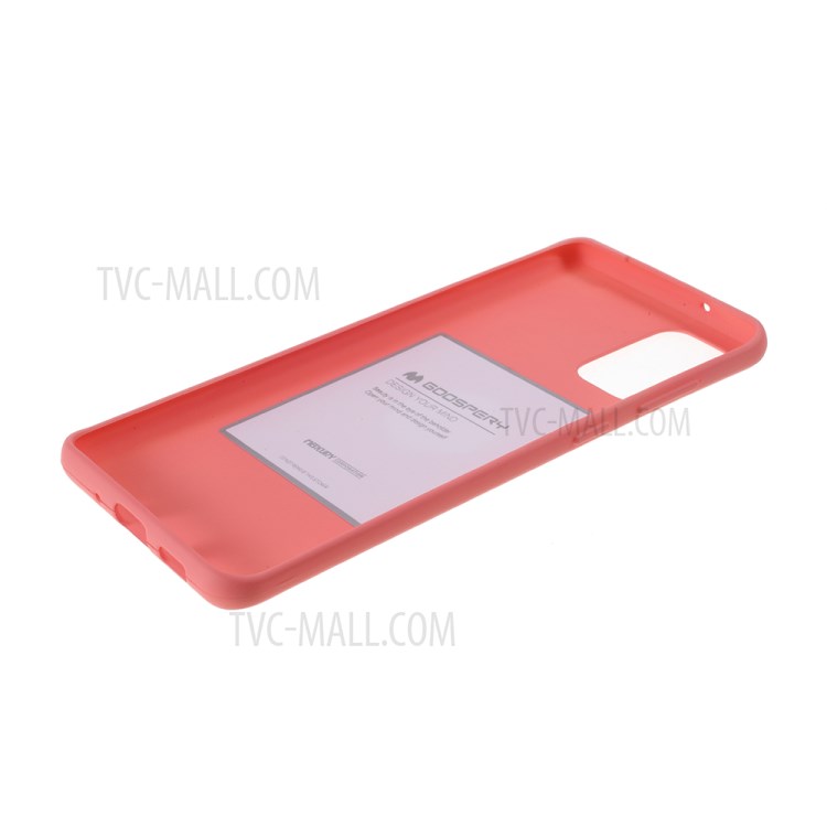 MERCURY GOOSPERY Matte TPU Mobile Phone Shell Covering for Samsung Galaxy S20 Plus/S20 Plus 5G - Pink-5