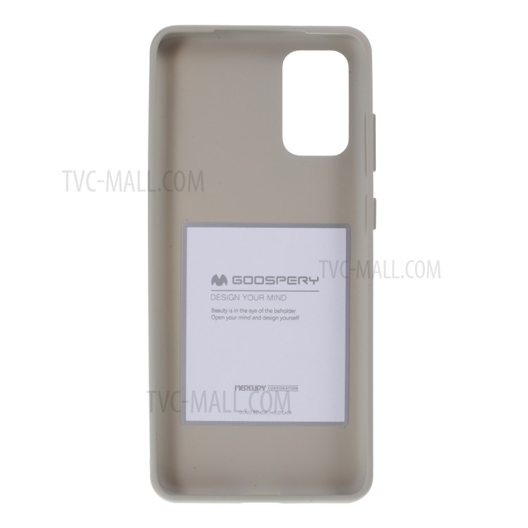 MERCURY GOOSPERY Matte TPU Mobile Phone Shell Covering for Samsung Galaxy S20 Plus/S20 Plus 5G - Grey-3