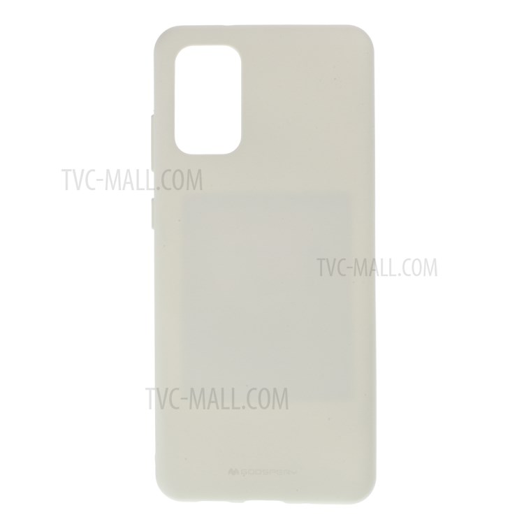 MERCURY GOOSPERY Matte TPU Mobile Phone Shell Covering for Samsung Galaxy S20 Plus - White-1