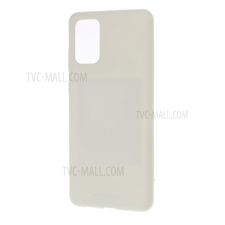 MERCURY GOOSPERY Matte TPU Mobile Phone Shell Covering for Samsung Galaxy S20 Plus - White-2