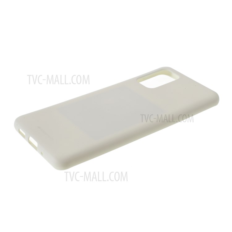 MERCURY GOOSPERY Matte TPU Mobile Phone Shell Covering for Samsung Galaxy S20 Plus - White-4