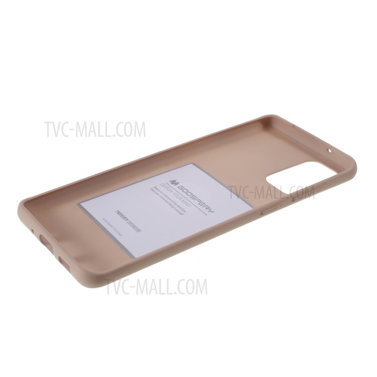 MERCURY GOOSPERY Matte TPU Mobile Phone Shell Covering for Samsung Galaxy S20 Plus/S20 Plus 5G - Light Pink-5