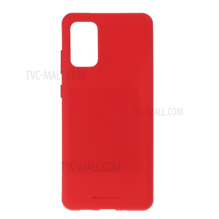 MERCURY GOOSPERY Matte TPU Mobile Phone Shell Covering for Samsung Galaxy S20 Plus - Red-1