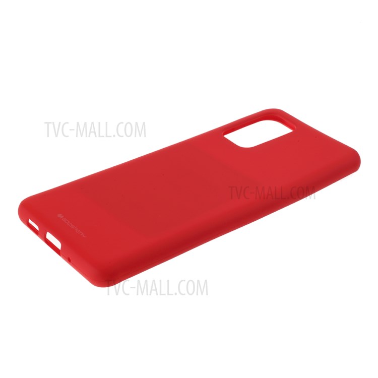 MERCURY GOOSPERY Matte TPU Mobile Phone Shell Covering for Samsung Galaxy S20 Plus - Red-4