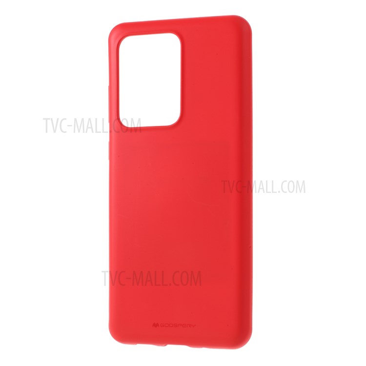 MERCURY GOOSPERY Matte TPU Back Phone Case Accessory for Samsung Galaxy S20 Ultra - Red-2
