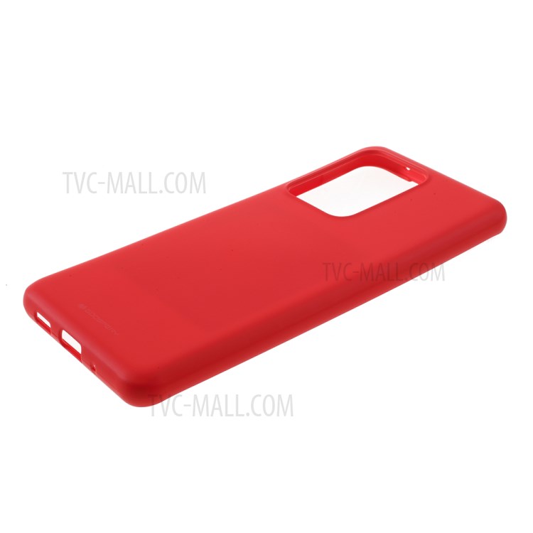 MERCURY GOOSPERY Matte TPU Back Phone Case Accessory for Samsung Galaxy S20 Ultra - Red-5