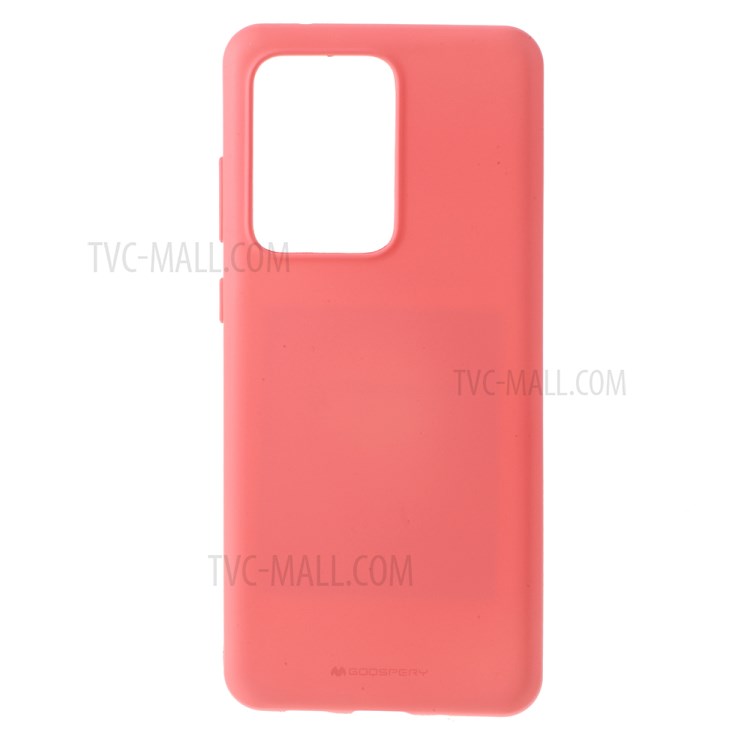 MERCURY GOOSPERY Matte TPU Back Phone Case Accessory for Samsung Galaxy S20 Ultra - Watermelon Red-1