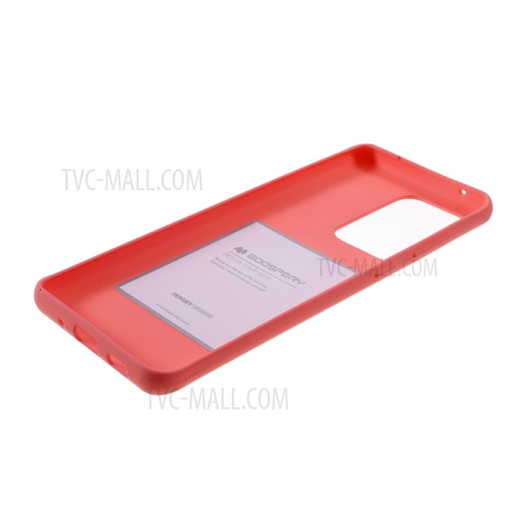 MERCURY GOOSPERY Matte TPU Back Phone Case Accessory for Samsung Galaxy S20 Ultra - Watermelon Red-5