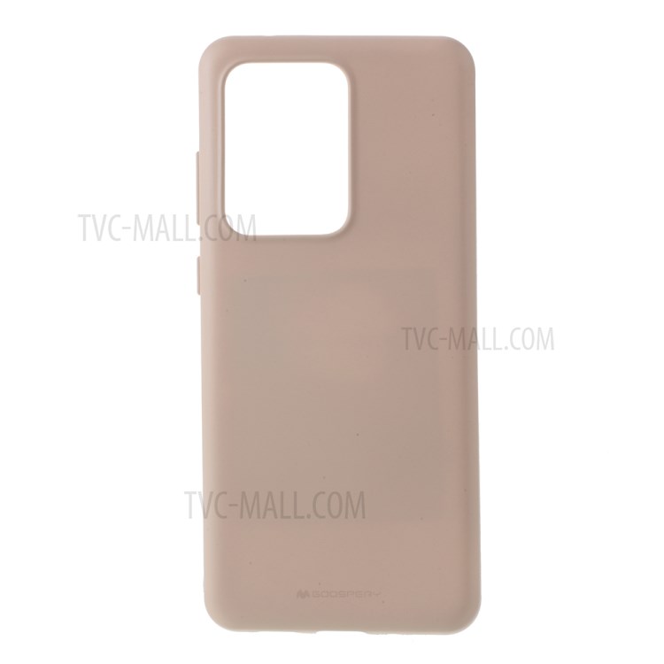 MERCURY GOOSPERY Matte TPU Back Phone Case Accessory for Samsung Galaxy S20 Ultra - Light Pink-1