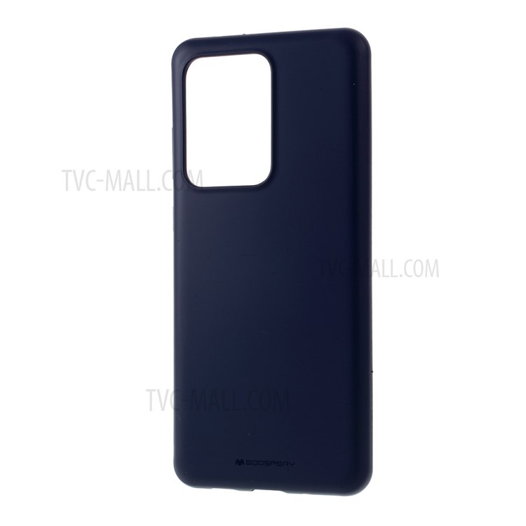 MERCURY GOOSPERY Matte TPU Back Phone Case Accessory for Samsung Galaxy S20 Ultra - Dark Blue-2