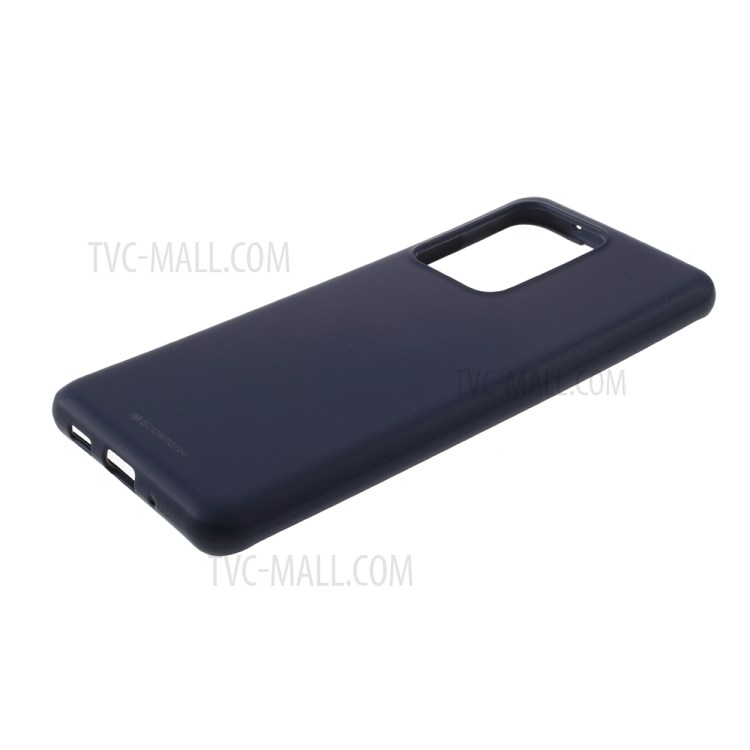 MERCURY GOOSPERY Matte TPU Back Phone Case Accessory for Samsung Galaxy S20 Ultra - Dark Blue-4