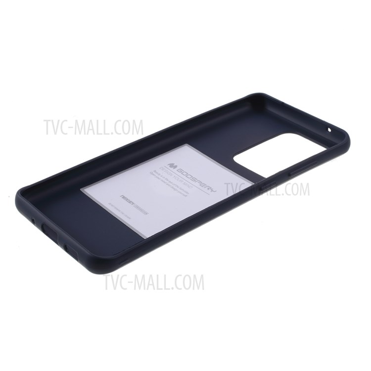MERCURY GOOSPERY Matte TPU Back Phone Case Accessory for Samsung Galaxy S20 Ultra - Dark Blue-5