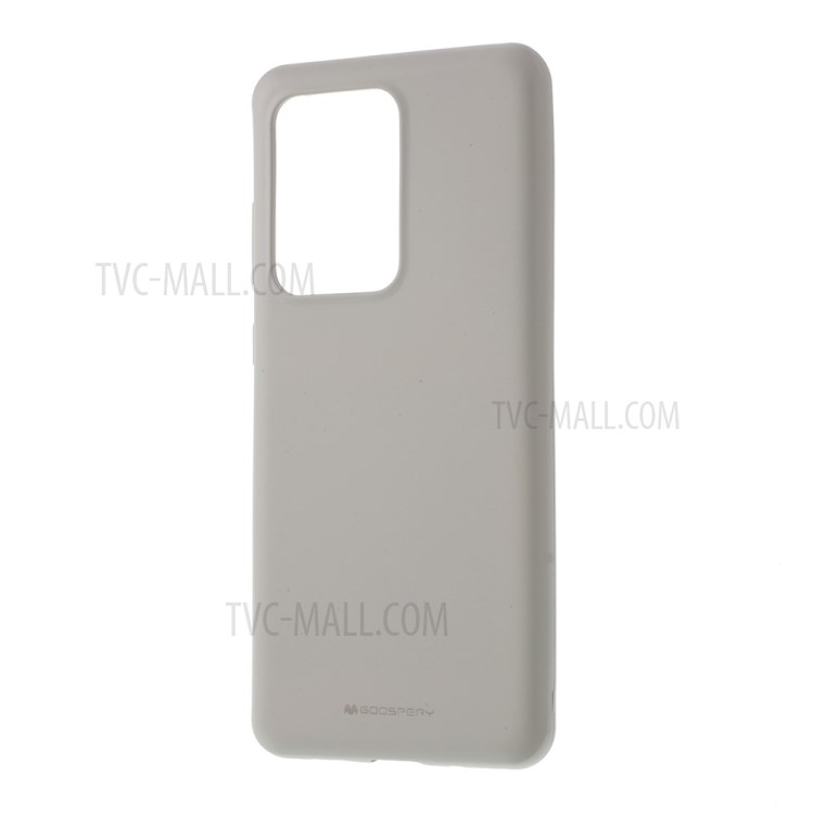 MERCURY GOOSPERY Matte TPU Back Phone Case Accessory for Samsung Galaxy S20 Ultra - Grey-2