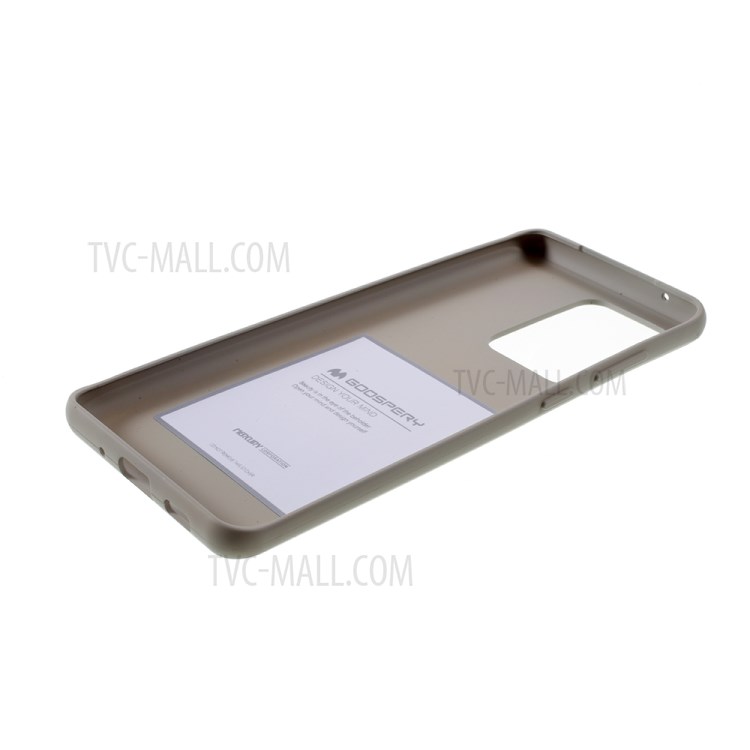 MERCURY GOOSPERY Matte TPU Back Phone Case Accessory for Samsung Galaxy S20 Ultra - Grey-5