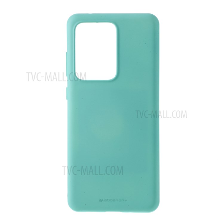 MERCURY GOOSPERY Matte TPU Back Phone Case Accessory for Samsung Galaxy S20 Ultra - Cyan-1