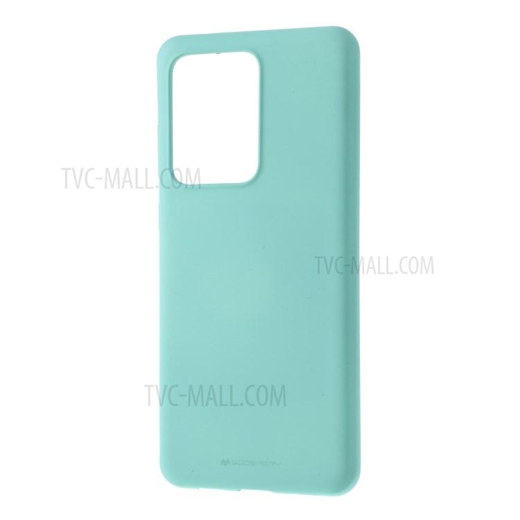 MERCURY GOOSPERY Matte TPU Back Phone Case Accessory for Samsung Galaxy S20 Ultra - Cyan-2