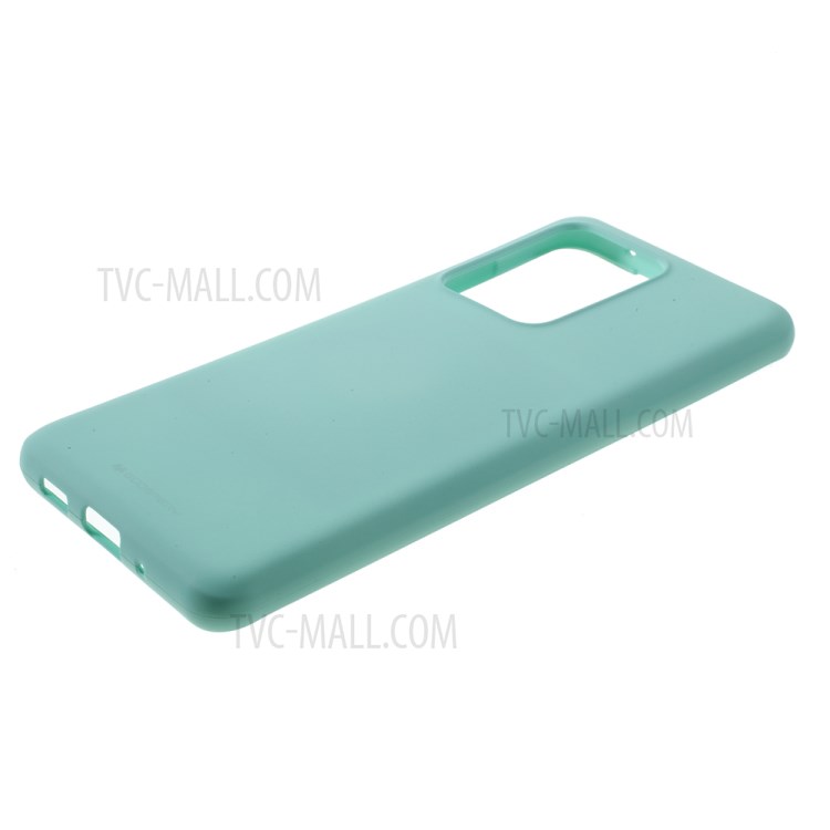 MERCURY GOOSPERY Matte TPU Back Phone Case Accessory for Samsung Galaxy S20 Ultra - Cyan-4