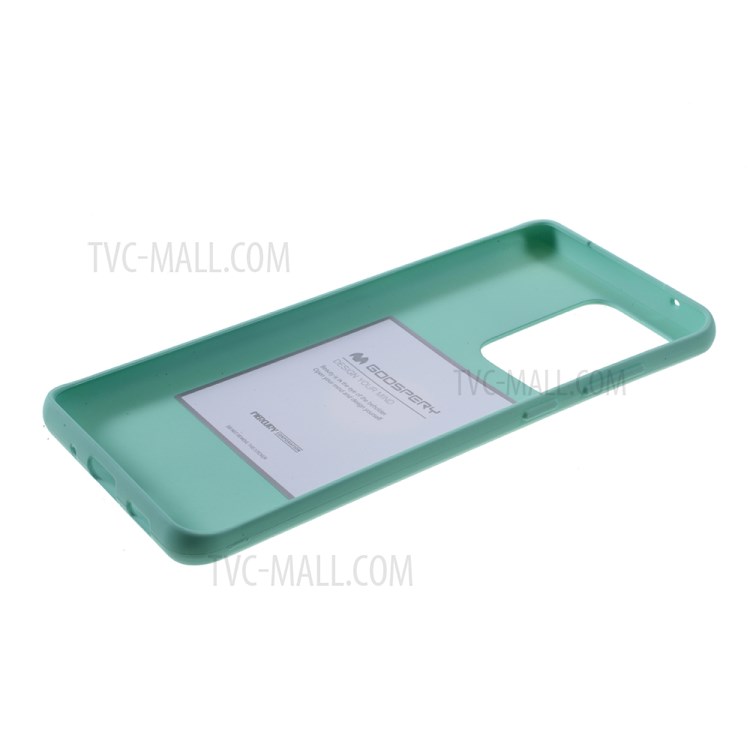 MERCURY GOOSPERY Matte TPU Back Phone Case Accessory for Samsung Galaxy S20 Ultra - Cyan-5