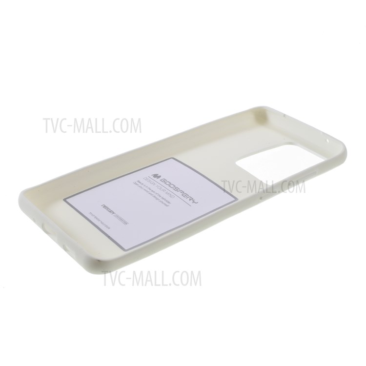 MERCURY GOOSPERY Matte TPU Back Phone Case Accessory for Samsung Galaxy S20 Ultra - White-5