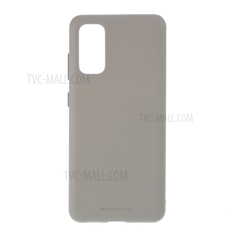 MERCURY GOOSPERY Soft Feeling Series Matte TPU Cover Shell for Samsung Galaxy S20 - Grey-1
