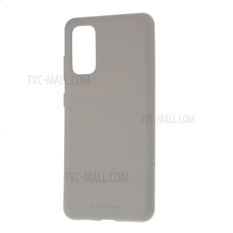 MERCURY GOOSPERY Soft Feeling Series Matte TPU Cover Shell for Samsung Galaxy S20 - Grey-2