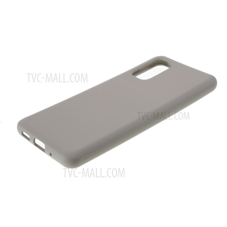MERCURY GOOSPERY Soft Feeling Series Matte TPU Cover Shell for Samsung Galaxy S20 - Grey-4