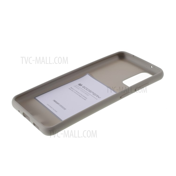 MERCURY GOOSPERY Soft Feeling Series Matte TPU Cover Shell for Samsung Galaxy S20 - Grey-5