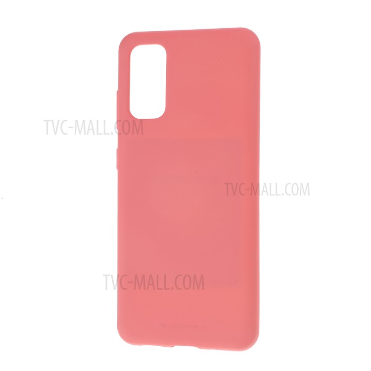 MERCURY GOOSPERY Soft Feeling Series Matte TPU Cover Shell for Samsung Galaxy S20 - Pink-2