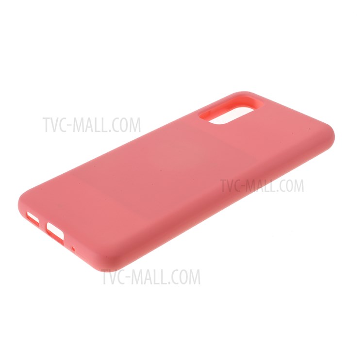 MERCURY GOOSPERY Soft Feeling Series Matte TPU Cover Shell for Samsung Galaxy S20 - Pink-4