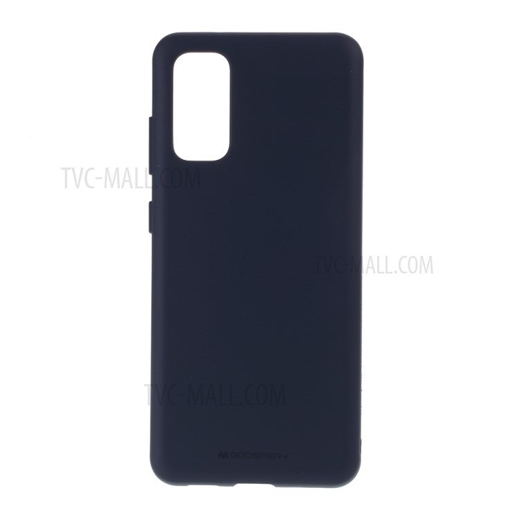 MERCURY GOOSPERY Soft Feeling Series Matte TPU Cover Shell for Samsung Galaxy S20 - Dark Blue-1