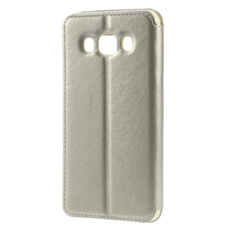ROAR KOREA Noble Window View capa de couro para Samsung Galaxy J5 (2016) - Champagne-2
