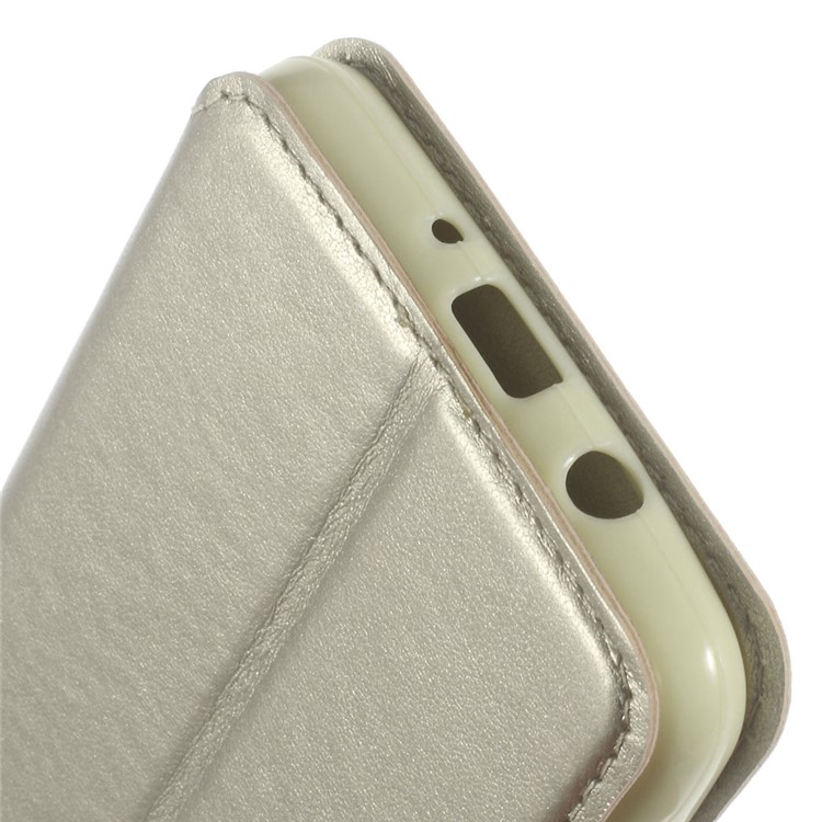 ROAR KOREA Noble Window View capa de couro para Samsung Galaxy J5 (2016) - Champagne-7