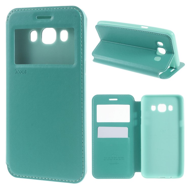 

ROAR Noble Leather Window View Case for Samsung Galaxy J5 (2016) - Baby Blue, Galaxy J5 (2016)
