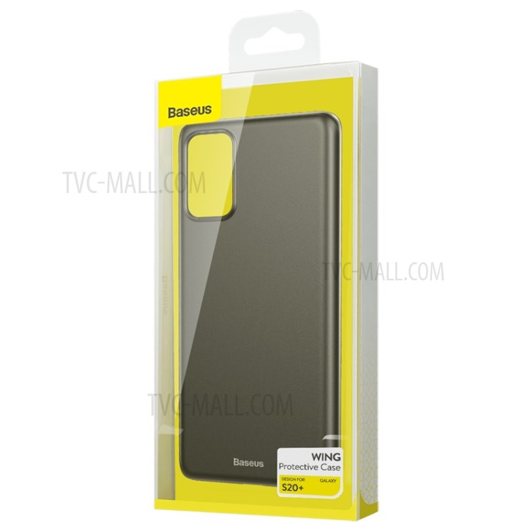 BASEUS Ultra Thin Matte PP Shell Case for Samsung Galaxy S20 Plus - Black-12