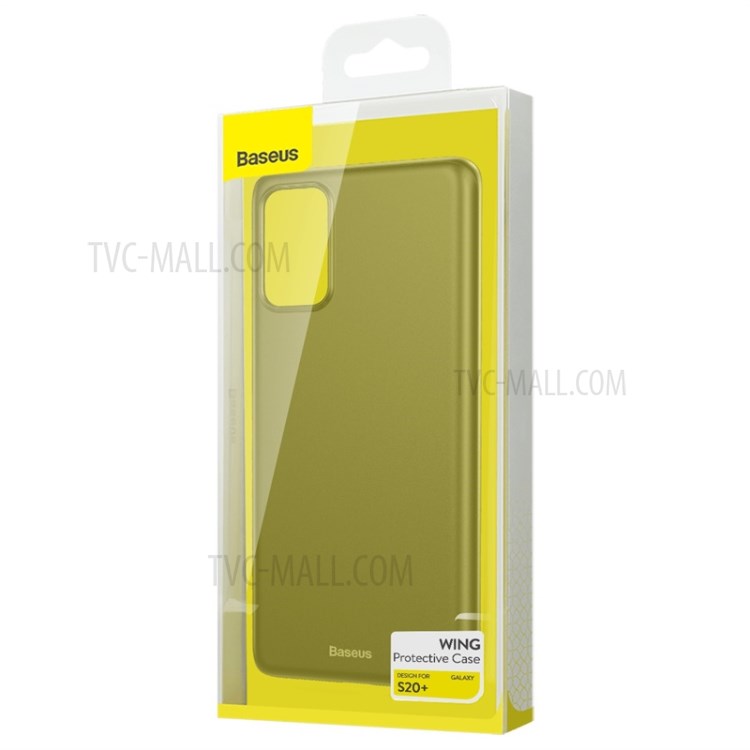 BASEUS Ultra Sottile Opaco Cassa Di Coperture PP Per La Galassia S20 Inclusa - Nero Trasparente-12