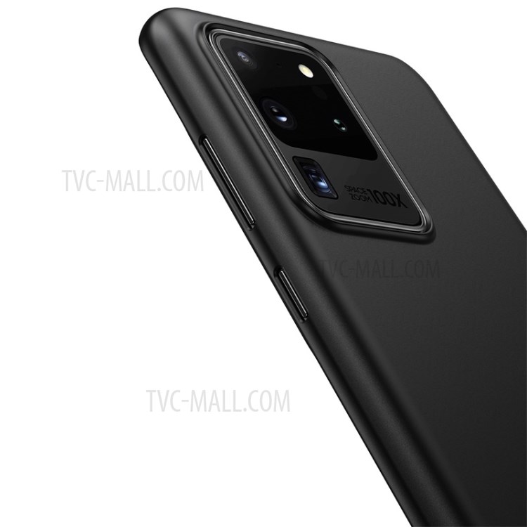 BASEUS Ultra Thin Matte PP Case Cover for Samsung Galaxy S20 Ultra - Transparent Black-6