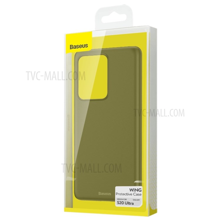 BASEUS Ultradünne Matte PP-Kastenabdeckung Für Samsung-Galaxie S20 Ultra - Schwarz-12