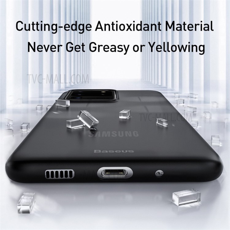 BASEUS Ultradünne Matte PP-Kastenabdeckung Für Samsung-Galaxie S20 Ultra - Schwarz-3