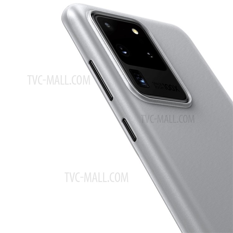 BASEUS Ultra Thin Matte PP Case Cover for Samsung Galaxy S20 Ultra - White-7