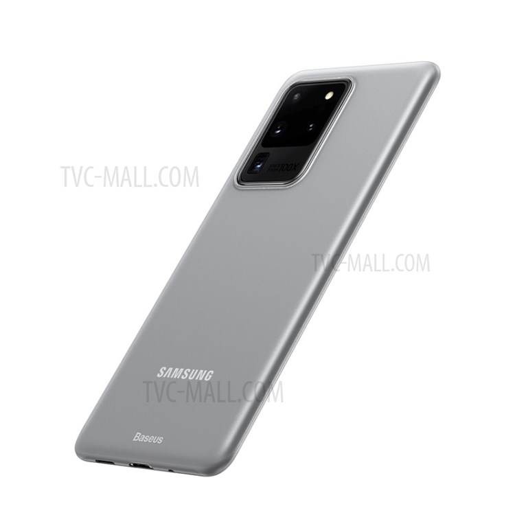 BASEUS Ultra Thin Matte PP Case Cover for Samsung Galaxy S20 Ultra - White-8