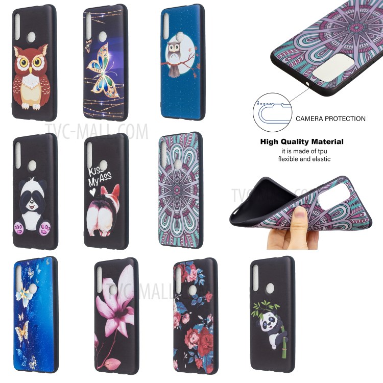 Pattern Printing Embossment Soft TPU Case Cover for Samsung Galaxy S20 - Butterfly Pattern-6