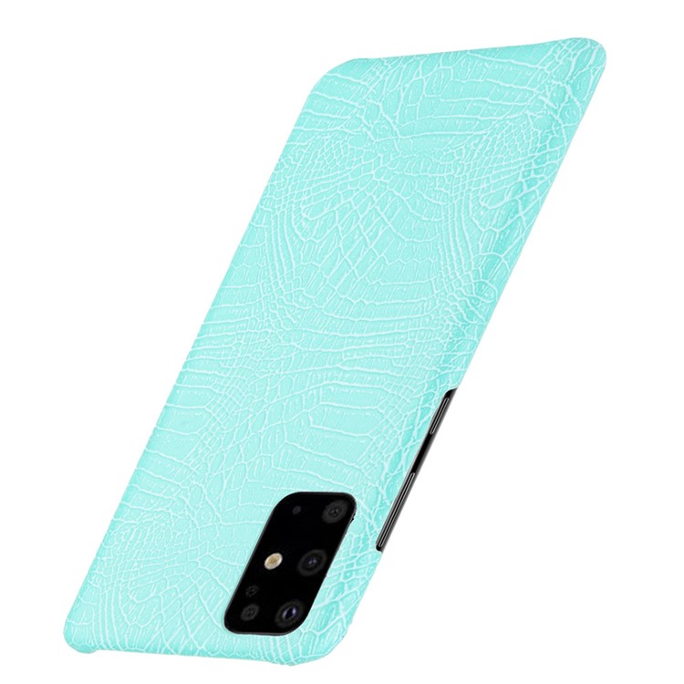 Crocodile Skin PU Leather Coated Hard PC Shell for Samsung Galaxy S20 Plus / S20 Plus 5G - Baby Blue-3
