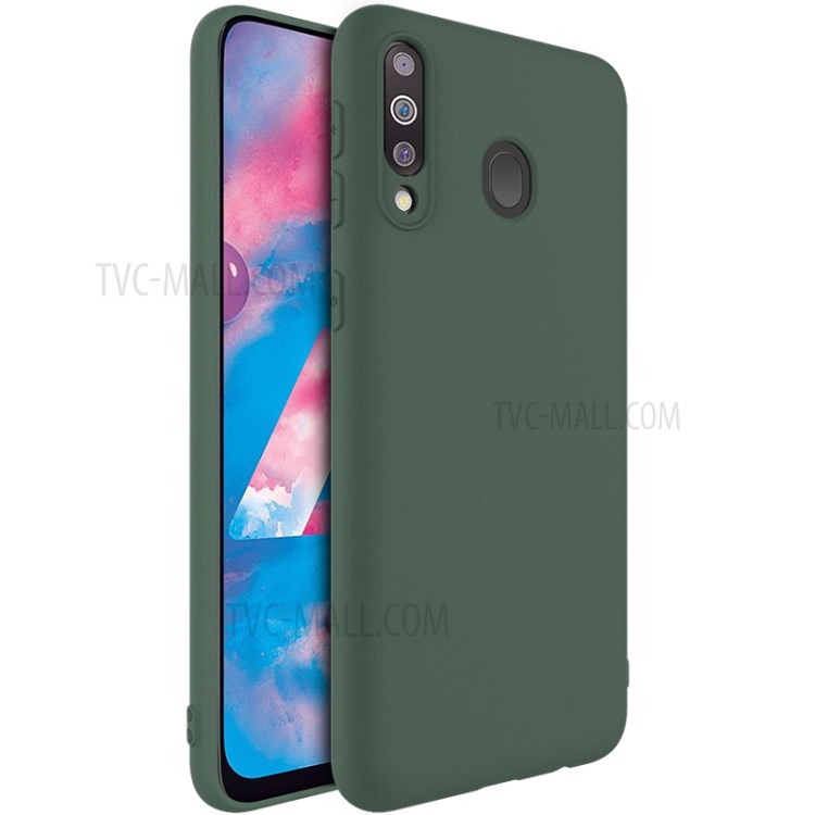 IMAK UC-1 Series Matte TPU Anti-fingerprint Phone Cover for Samsung Galaxy M30/A40s - Green