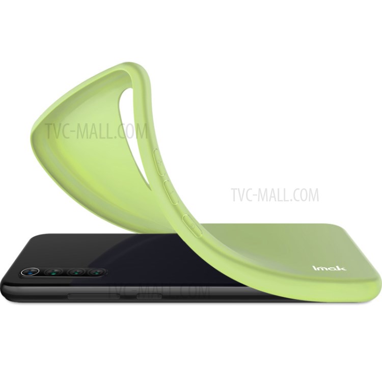 Serie Helar Cáscara TPU Teléfono Protectora Para Samsung IMAK 1 UC-galaxy A91 / S10 Lite / M80s - Verde Claro-2