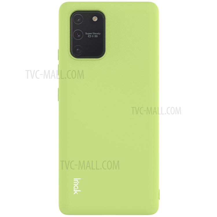 Serie Helar Cáscara TPU Teléfono Protectora Para Samsung IMAK 1 UC-galaxy A91 / S10 Lite / M80s - Verde Claro-5